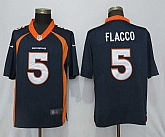 Nike Broncos 5 Joe Flacco Navy Vapor Untouchable Limited Jersey,baseball caps,new era cap wholesale,wholesale hats